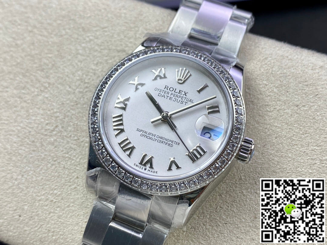 Replica R01ex Datejust M278384RBR-0013 31MM 1:1 Best Edition EW Factory White Dial