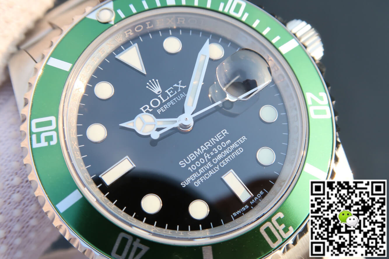 R01ex Submariner Replica 16610LV-93250 1:1 Best Edition Black Dial
