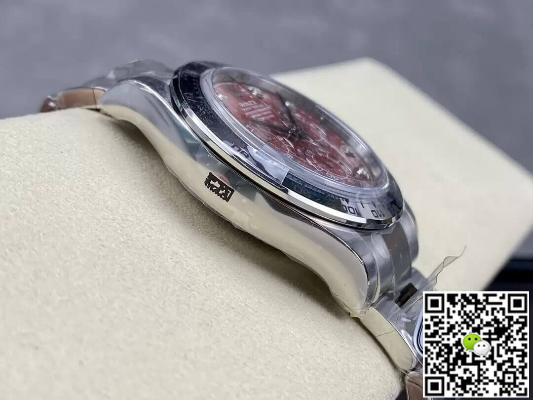 Replica R01ex Cosmograph Daytona 116589 1:1 Best Edition Clean Factory Pomegranate Dial
