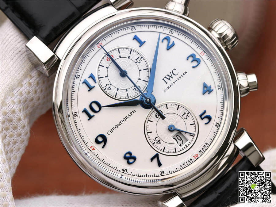 Replica IWC Da Vinci Laureus Sport For Good Foundation 1:1 Best Edition YL Factory White Dial