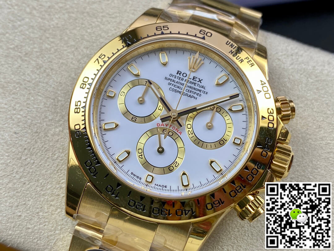 Replica R01ex Daytona M116508-0001 1:1 Best Edition BT Factory White Dial