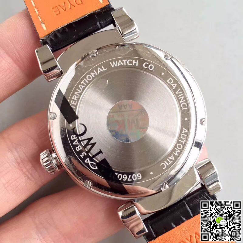 Replica IWC Da Vinci IW356605 MKS Factory 1:1 Best Edition Swiss ETA2892 Blue Dial With Silver Markers