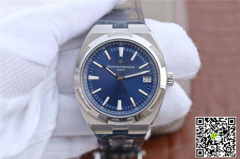 Vacheron C0nstan1n Replica Overseas 47040 JJ Factory 1:1 Best Edition Swiss ETA9015 Blue Dial