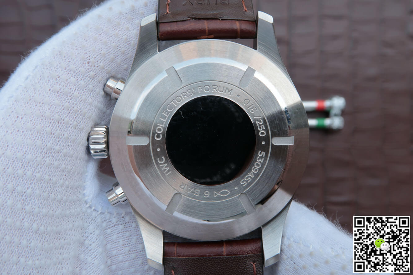 Replica IWC Pilot IW387808 1:1 Best Edition ZF Factory Black Dial