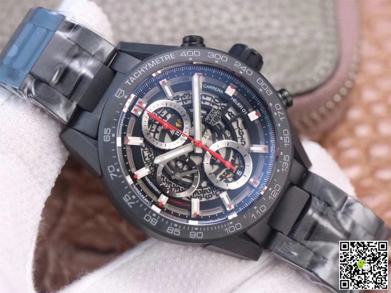 Replica Tag Heuer Carrera CAR2090.BH0729 1:1 Best Edition XF Factory Black Ceramic Customized Movement