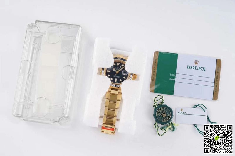 Replica R01ex GMT Master II 116758 SAru 1:1 Best Edition ROF Factory Blue White D1am0nd Swiss ETA2836