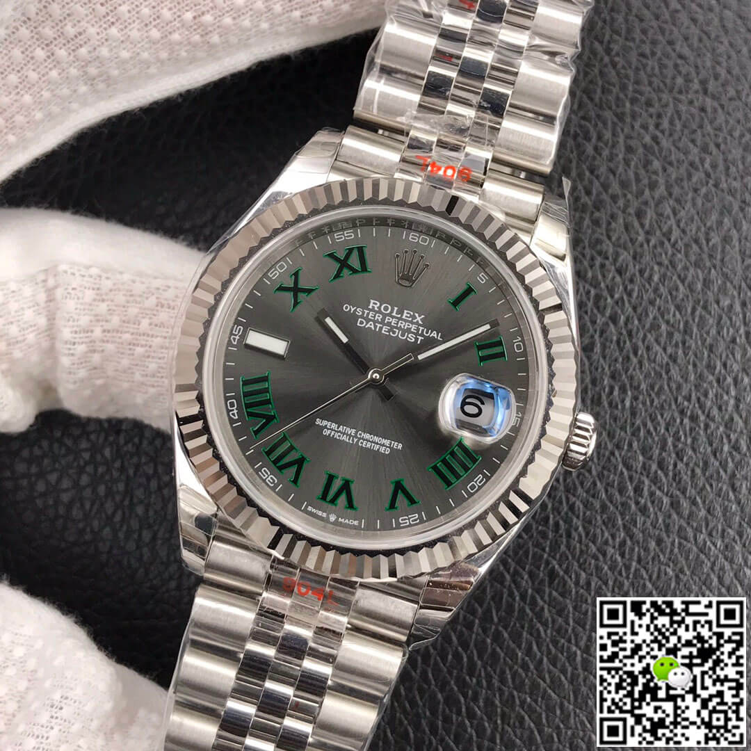 Replica R01ex Datejust M126334-0022 1:1 Best Edition EW Factory Dark Grey Gial