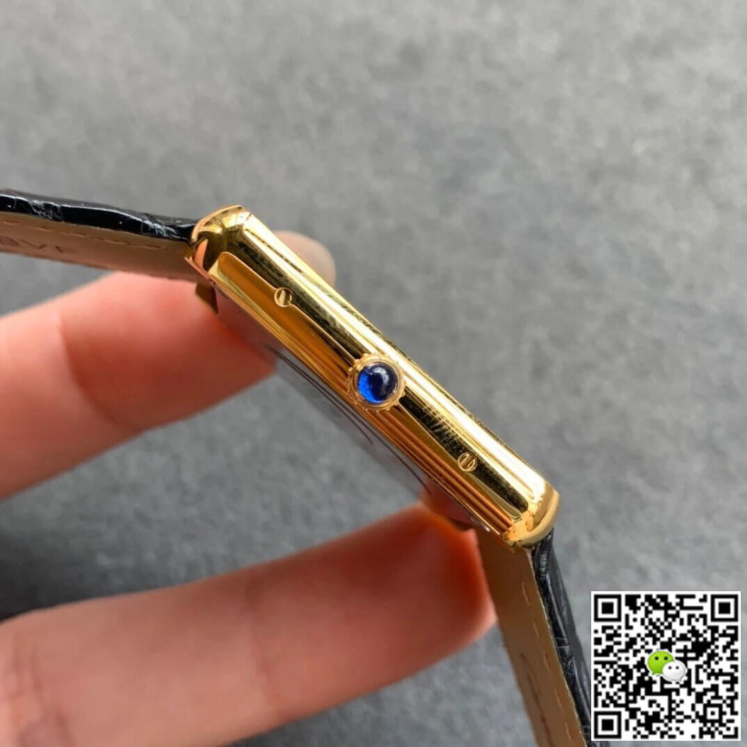 Replica Ca*t1er Tank 1:1 Best Edition K11 Factory V2 Yellow Gold White Dial