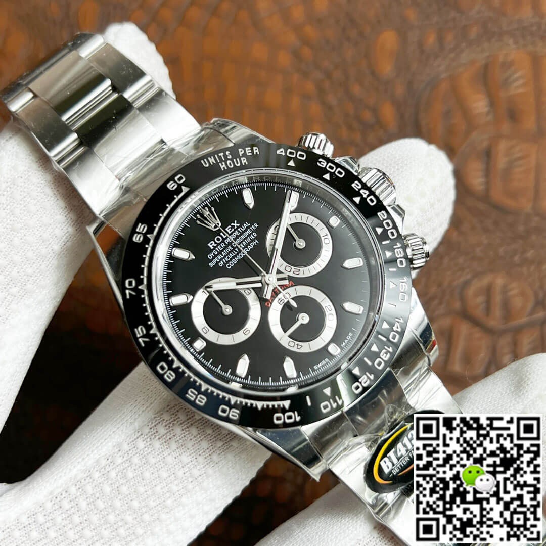 Replica R01ex Daytona M116500LN-0002 1:1 Best Edition BT Factory Black Dial