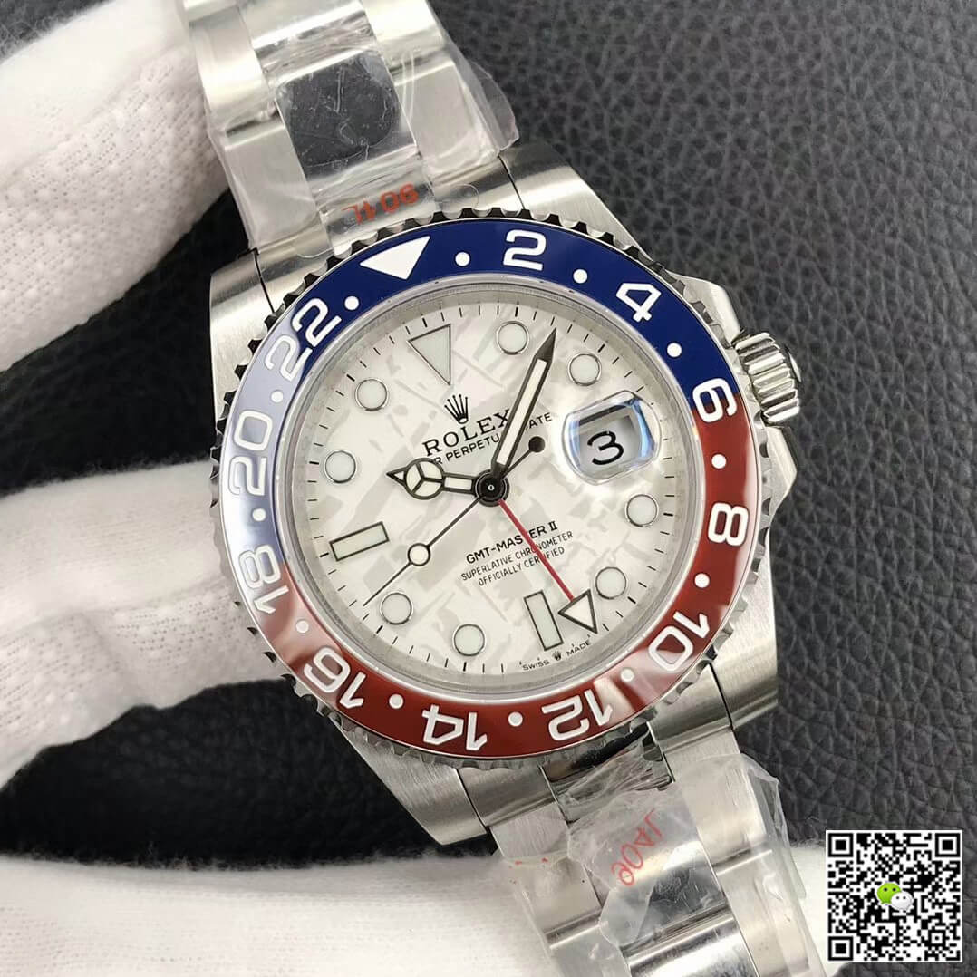 Replica R01ex GMT Master II 126719BLRO-0002 1:1 Best Edition GM Factory White Gold
