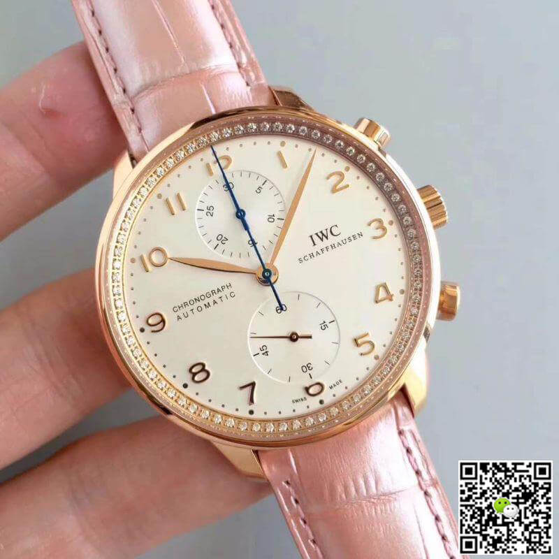 IWC Replica Portuguese Chronograph ZF Factory 1:1 Best Edition Swiss ETA7750