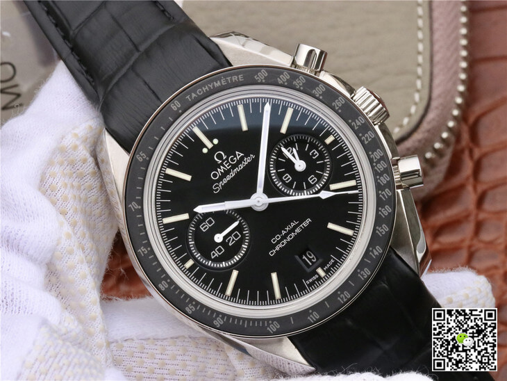 0me*ga Replica Speedmaster 311.33.44.51.01.001 1:1 Best Edition OM Factory Leather Strap
