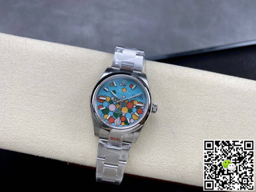 Replica R01ex Oyster Perpetual M277200-0010 31MM 1:1 Best Edition EW Factory Turquoise Blue Dial