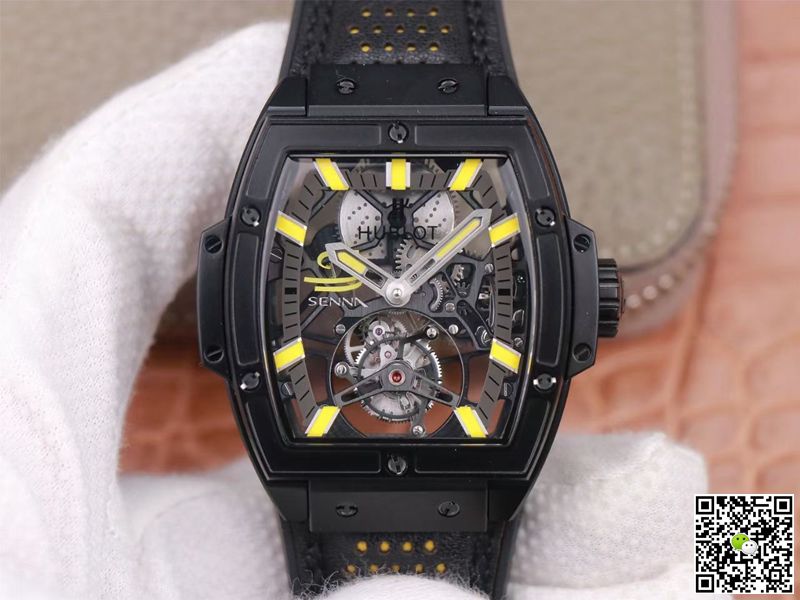 Hublot Replica Masterpiece Tourbillon 906.ND.0129.VR.AES12 1:1 Best Edition JB Factory Skeletonized Dial Swiss HUB 9006