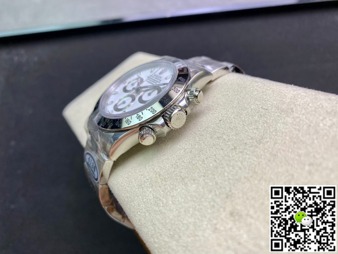 Replica R01ex Cosmograph Daytona 116520LN 1:1 Best Edition Clean Factory White Dial