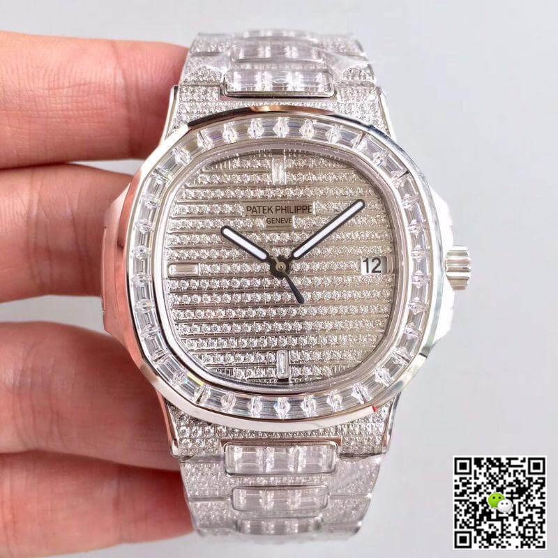 Pat*k Phi1i*pe Replica Nautilus Jumbo 5719/1G-001 1:1 Best Edition Swiss ETA324