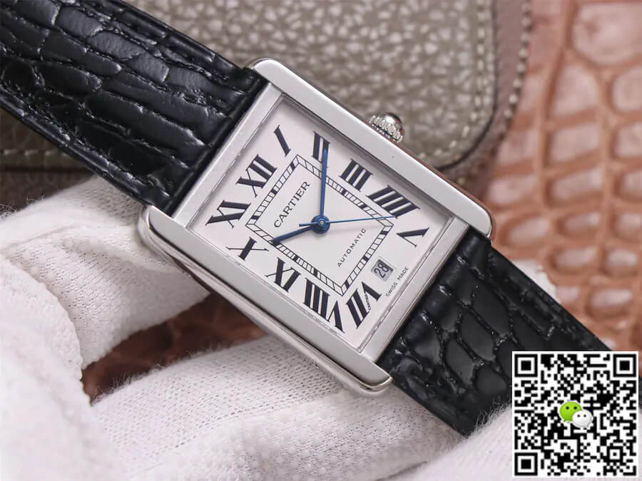 Replica Ca*t1er Tank WSTA0029 1:1 Best Edition V9 Factory White Dial