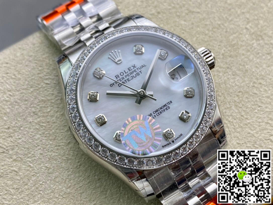 Replica R01ex Datejust M278384RBR-0008 1:1 Best Edition TW Factory Mother-Of-Pearl Dial