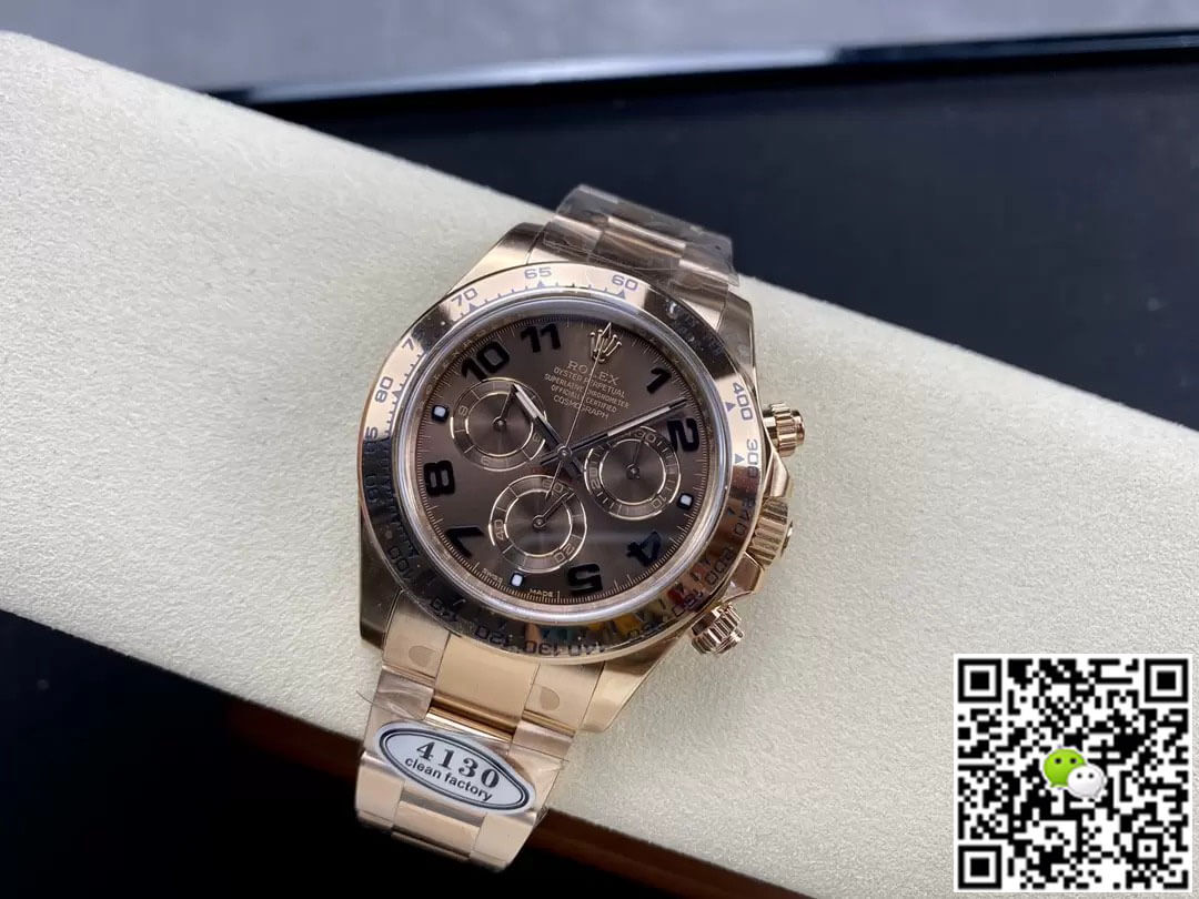 Replica R01ex Cosmograph Daytona M116505-0011 1:1 Best Edition Clean Factory Rose Gold