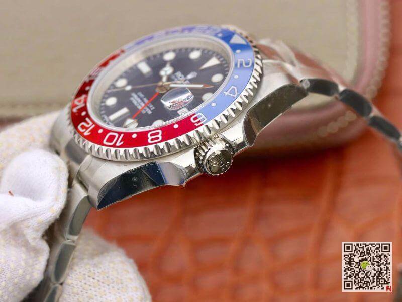 Replica R01ex GMT Master II 126710BLRO EW Factory Mechanical Watches 1:1 Best Edition Swiss ETA 2836