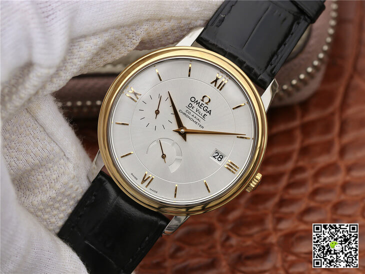 Replica 0me*ga De Ville 424.53.40.21.02.002 1:1 Best Edition ZF Factory Yellow Gold