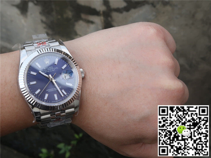 Replica R01ex Datejust M126234-0017 1:1 Best Edition GM Factory Blue Dial