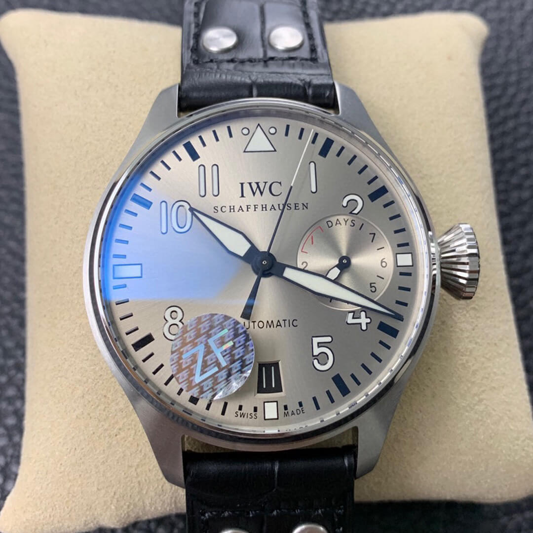 Replica IWC Big Pilot IW500906 1:1 Best Edition ZF Factory Rhodium Dial