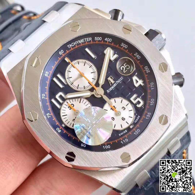 Replica Audemars P1g*et Royal Oak Offshore 26470ST.OO.A027CA.01 JF Factory 1:1 Best Edition Swiss ETA3126 Blue Dial