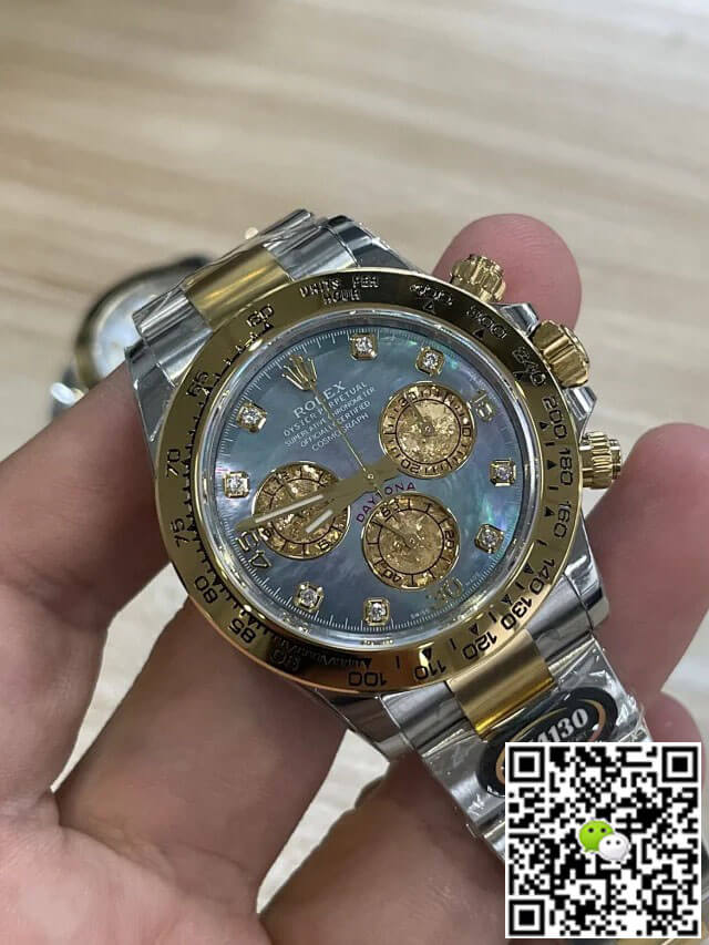 Replica R01ex Daytona M116503-0009 1:1 Best Edition BT Factory Mother-Of-Pearl Dial