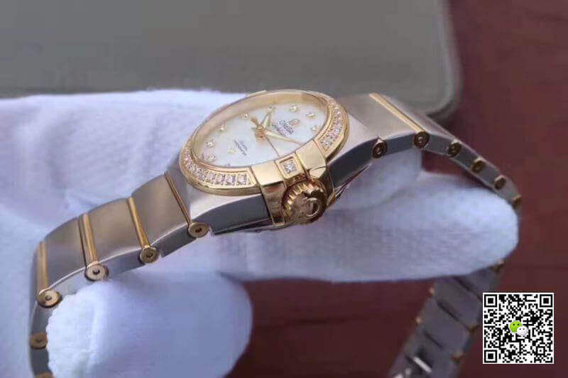 Replica 0me*ga Constellation Double Eagle Lady 3S Factory 1:1 Best Edition Swiss ETA8520