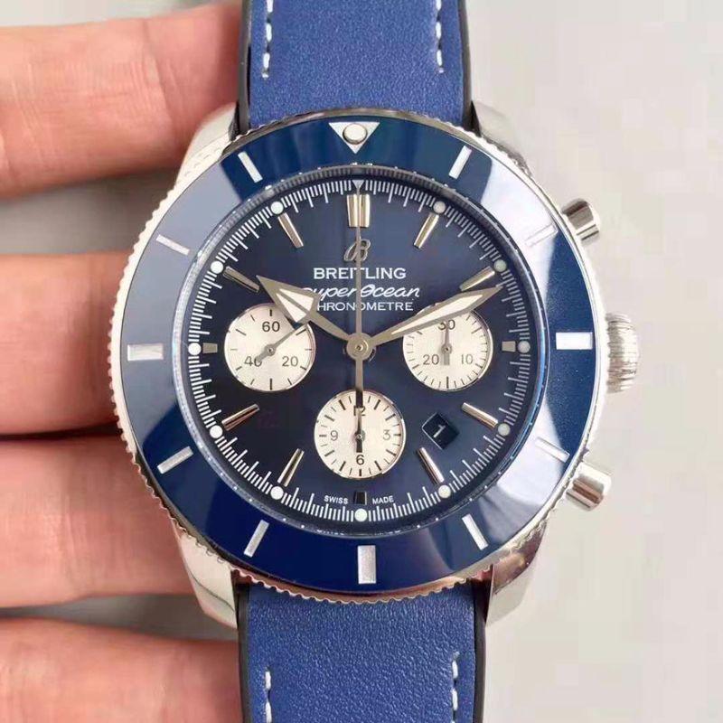 Breitling Replica S*perocean Heritage II AB0162161C1A1 GF Factory 1:1 Best Edition Swiss ETA7750 Blue Dial