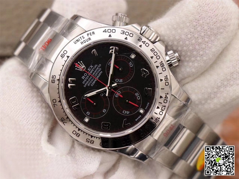 R01ex Daytona Replica Cosmograph 116509-78599 1:1 Best Edition Noob Factory Black Dial Swiss ETA4130