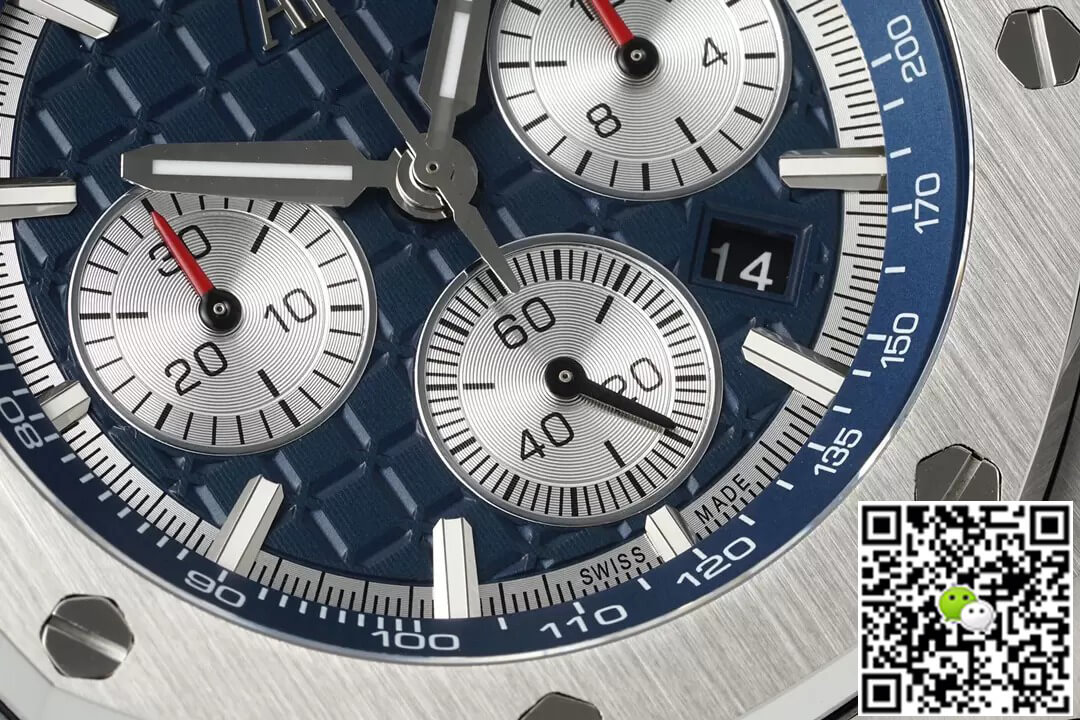 Replica Audemars P1g*et Royal Oak Offshore 26420TI.OO.A027CA.01 1:1 Best Edition APF Factory Blue Dial