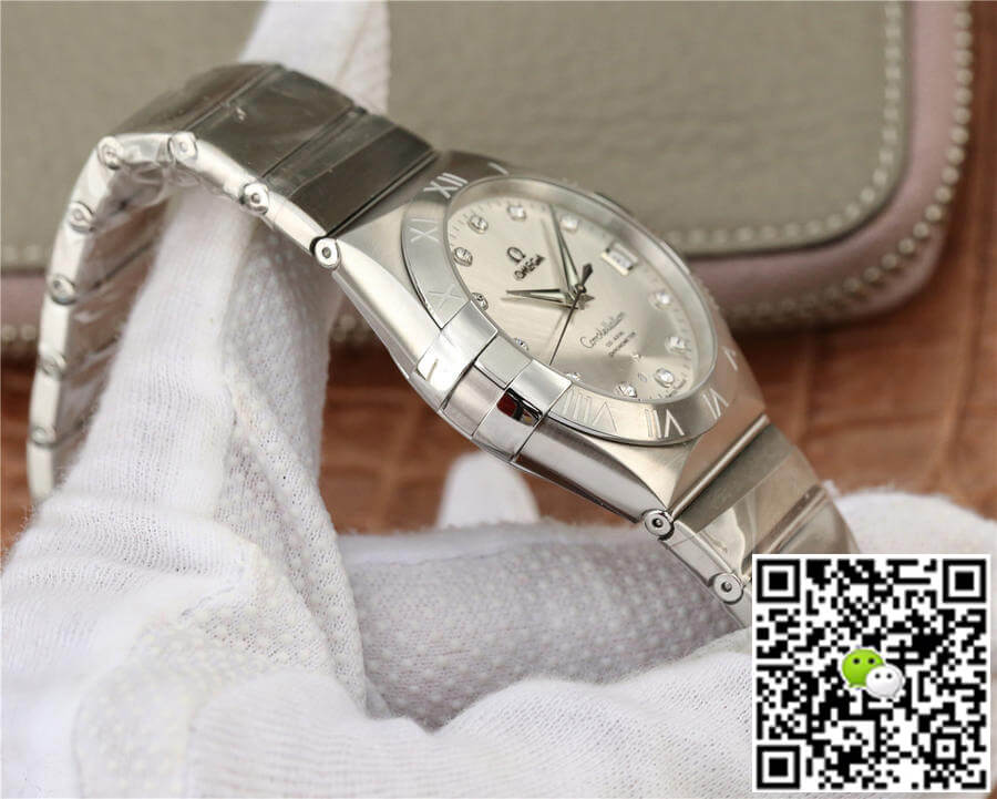 Replica 0me*ga Constellation 123.10.38.21.52.001 1:1 Best Edition VS Factory D1am0nd-set Dial