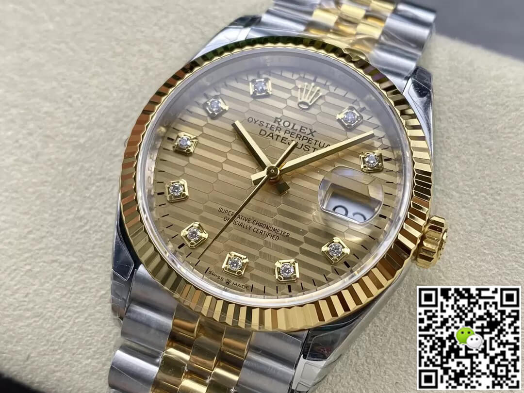 Replica R01ex Datejust M126233-0045 36MM 1:1 Best Edition VS Factory D1am0nd Dial