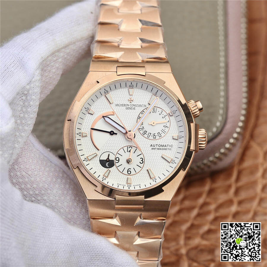 Replica Vacheron C0nstan1n Overseas 47450/B01R-9404 1:1 Best Edition TWA Factory White Dial