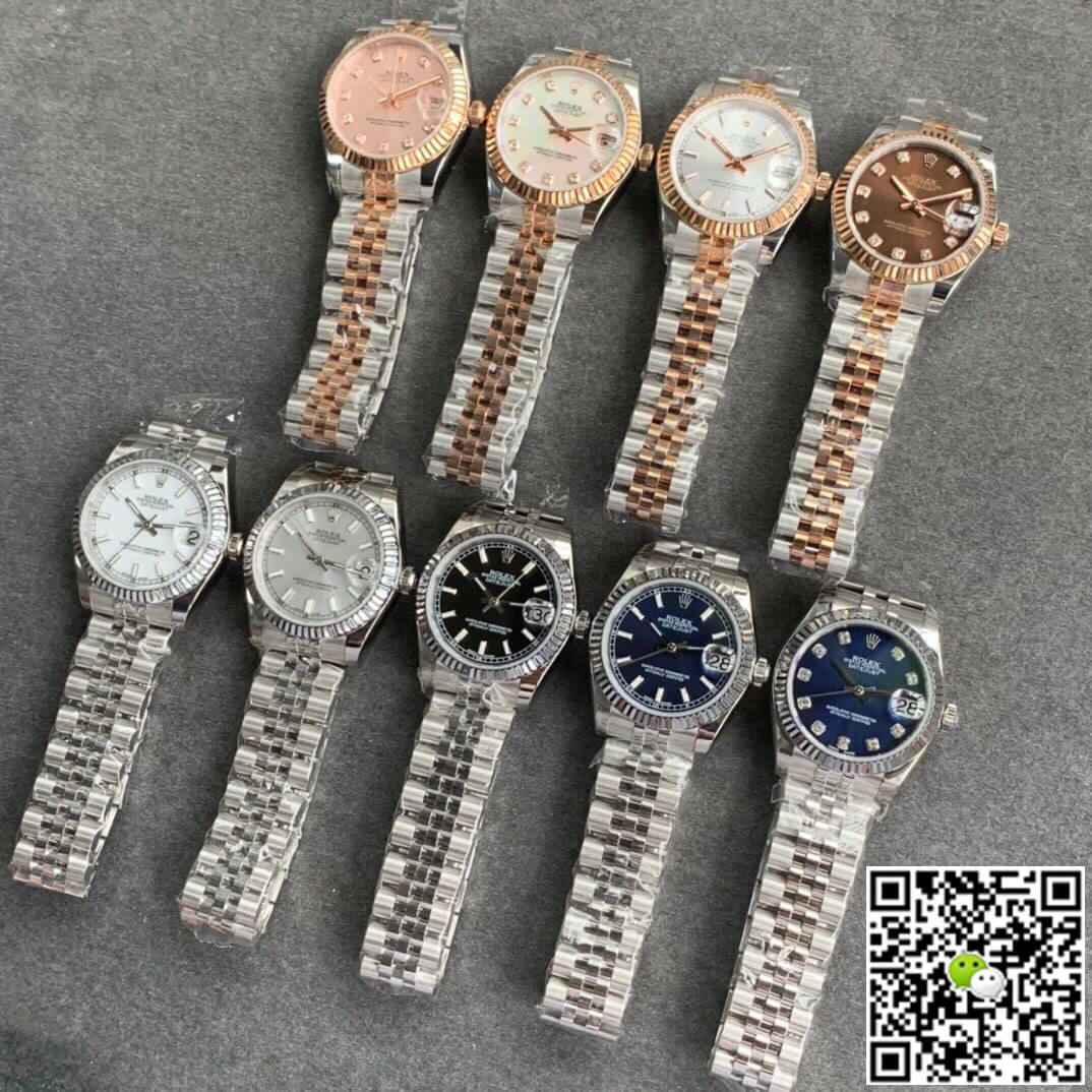 Replica R01ex Datejust M278271-0023 1:1 Best Edition GS Factory Rose Gold Dial