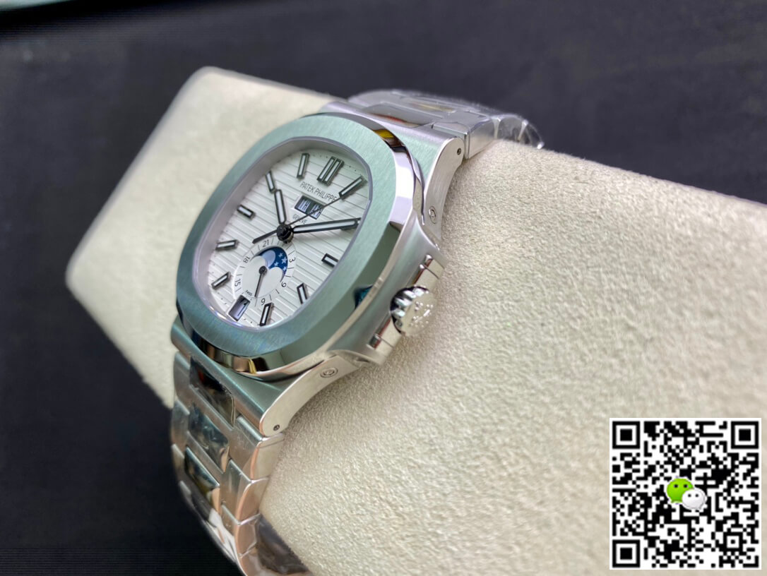 Replica Pat*k Phi1i*pe Nautilus 5726/1A-010 1:1 Best Edition PPF Factory White Dial