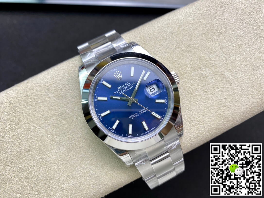 Replica R01ex Datejust M126300-0001 1:1 Best Edition VS Factory Blue Dial