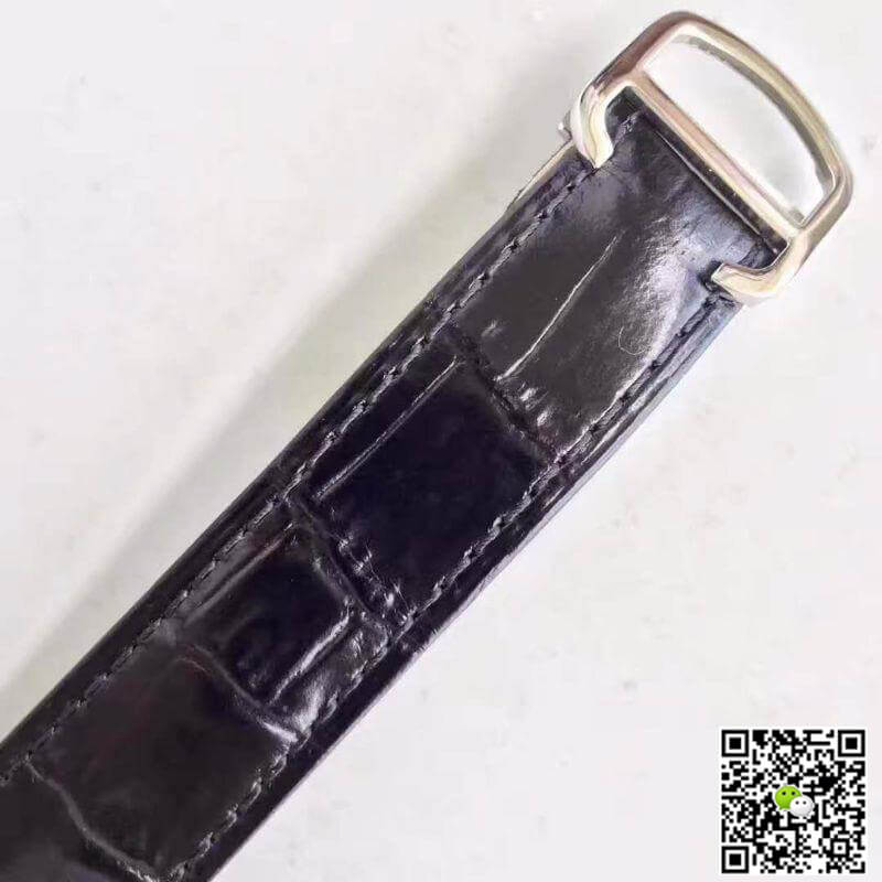 Replica Drive De Ca*t1er W4100013 Men Watches 1:1 Best Edition Swiss Tourbillon Black Leather Strap