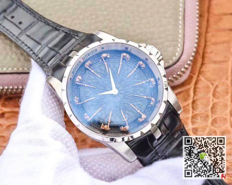 Replica Roger Dubuis Excalibur Knights of The Round Table II Rddbex0511 ZF Factory 1:1 Best Edition Stainless steel case Swiss M9015