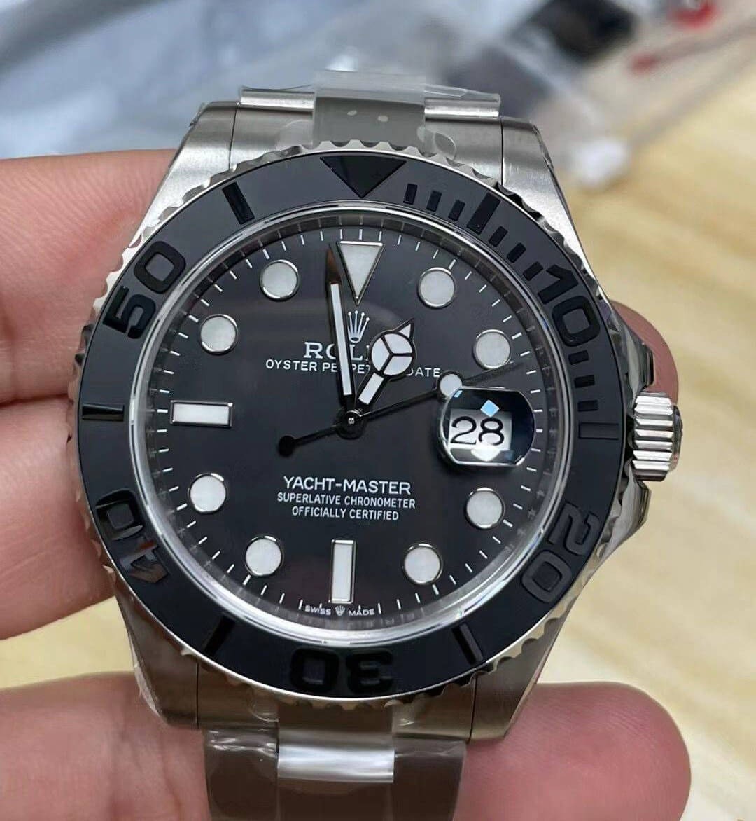 Replica R01ex Yacht Master M226627-0001 42MM 1:1 Best Edition EW Factory Titanium Case