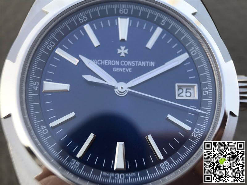 Vacheron C0nstan1n Replica Overseas 47040 JJ Factory 1:1 Best Edition Swiss ETA9015 Blue Dial