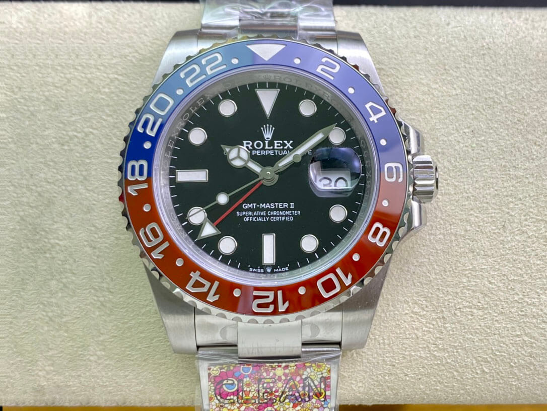 Replica R01ex GMT Master II M126710BLRO-0002 1:1 Best Edition Clean Factory Coke Circle