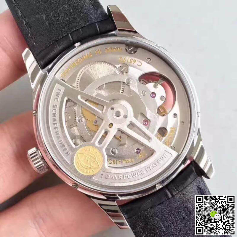 IWC Replica Portuguese Tourbillon IW546301 YL Factory 1:1 Best Edition Swiss Tourbillon Anthracite Dial