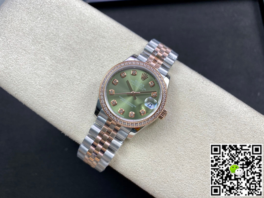Replica R01ex Datejust 31MM 1:1 Best Edition EW Factory Rose Gold