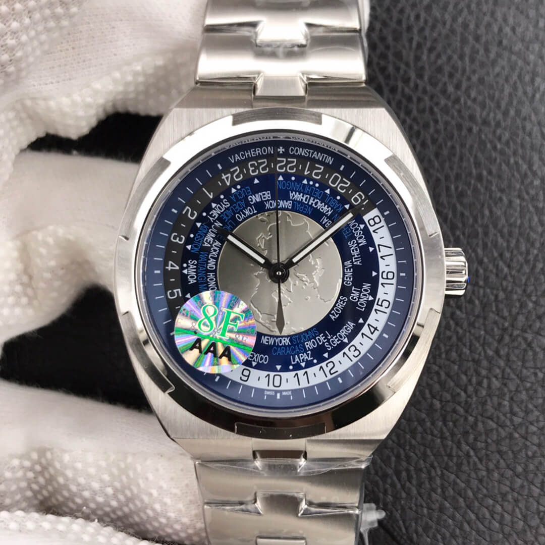 Replica Vacheron C0nstan1n Overseas 7700V/110A-B172 1:1 Best Edition 8F Factory Blue Dial
