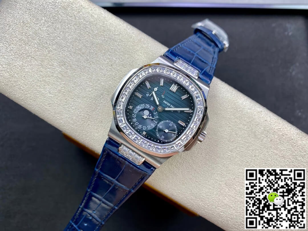 Replica Pat*k Phi1i*pe Nautilus 5724G-001 1:1 Best Edition GR Factory Blue Strap