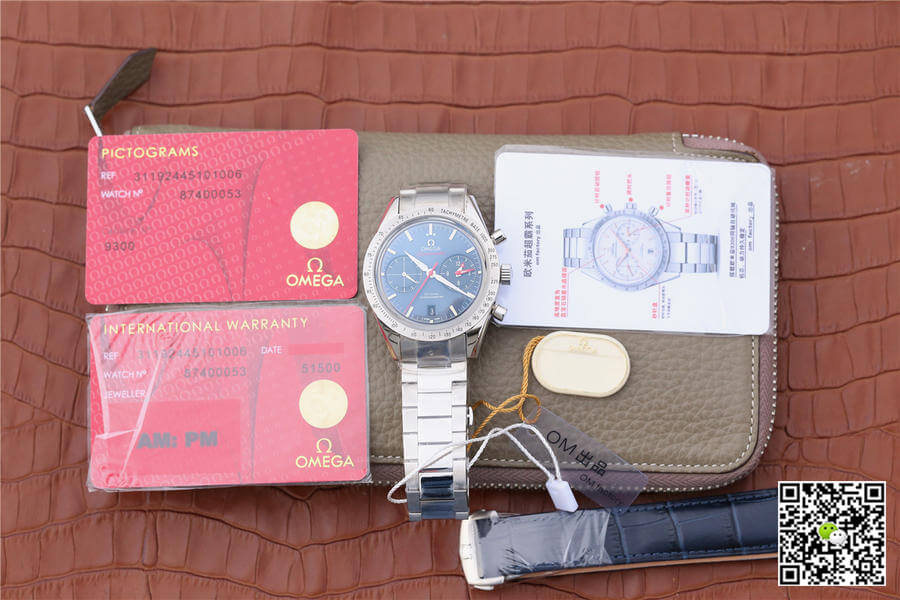 0me*ga Replica Speedmaster 331.10.42.51.03.001 1:1 Best Edition OM Factory Blue Dial