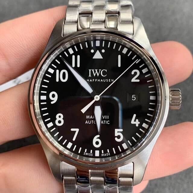 Replica IWC Pilot IW327011 1:1 Best Edition V7 Factory Black Dial